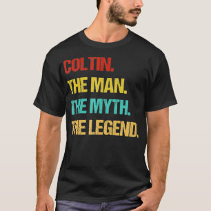 Camiseta Mens Coltin O Homem o Mito a Lenda