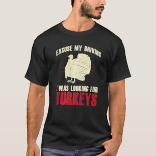 Camiseta Mens Com Licença Que Eu Estava Procurando Perus L