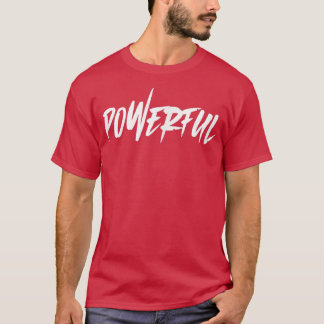Camiseta Mens com Malhação de Gym poderoso