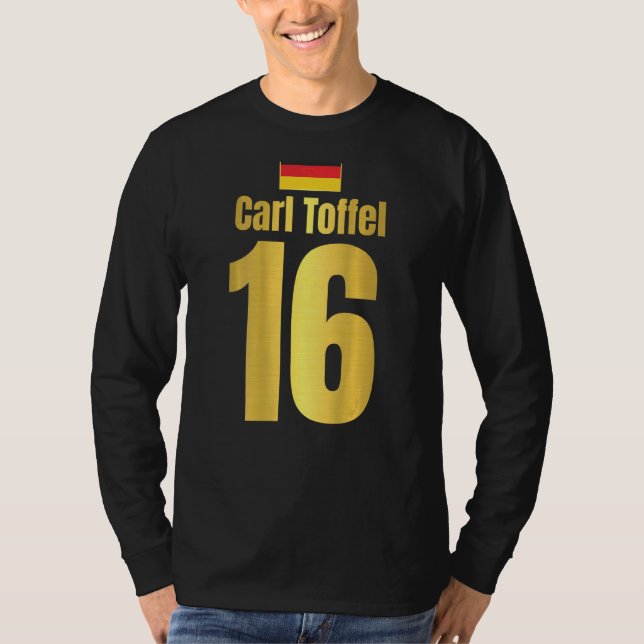 Camiseta Mens Costume Carnival & Carnival Alemanha Sauf Jer (Frente)