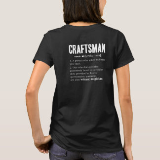 Camiseta Mens Craftsman Definition Mechanic Dictionary Craf