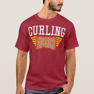 Camiseta Mens curvando o dom do super pai para um pai