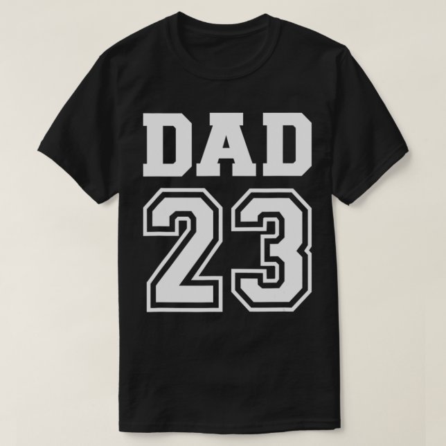Camiseta Mens Dad 2023 for new daddy to be  (Frente do Design)