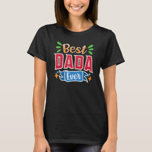 Camiseta Mens Dada Declaração Dia de os pais Papa Pai Pai
