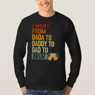 Camiseta Mens Dada Pai Bruh Que Adora De Son Boys F
