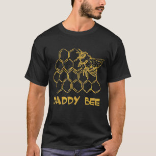 Camiseta Mens Daddy Bee Distressed Beekeeper Bee Daddy