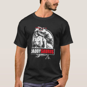 Camiseta Mens Daddysaurus Rex Dinossaur Pai Saurus Pai