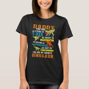 Camiseta Mens Daddysaurus T Rex Dinossaur Pai Saurus Famil