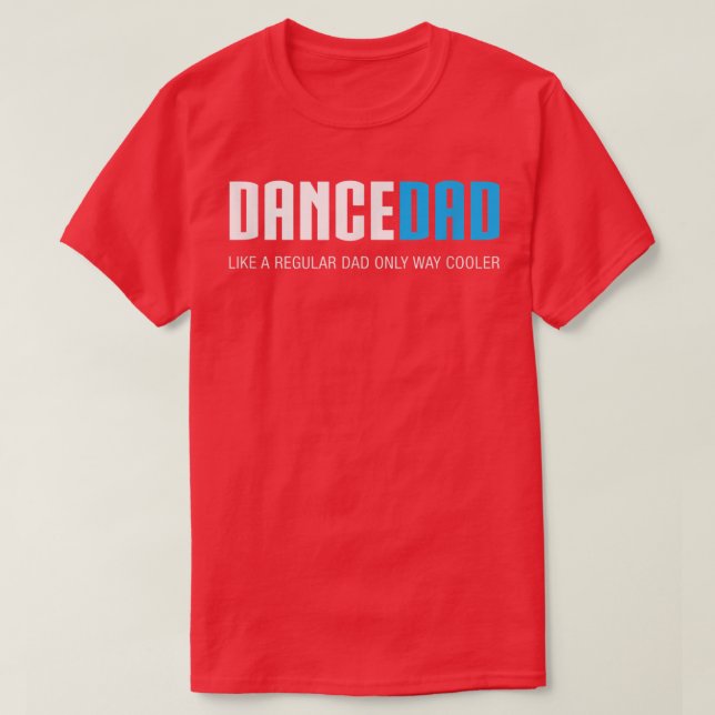 Camiseta Mens Dança PaiEngraçado Bonito Presente de Dia de  (Frente do Design)