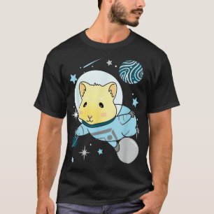 Camiseta Mens Demiboy Guinea Pig In Space Demiboy Pride 