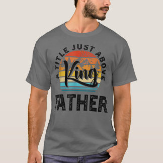 Camiseta Mens Deram Um Título Ao Pai Dia de os pais Abo
