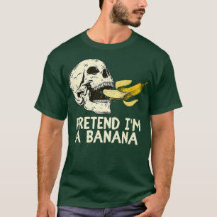 Camiseta Mens Dia de as Bruxas engraçado Skeleton Sarcastic