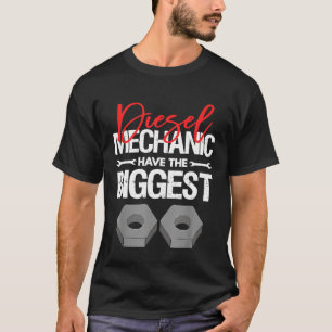 Camiseta Mens Diesel Mecânico Têm O Maior Combustível Diese