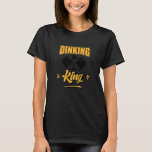 Camiseta Mens Dinamizando King - Jogador de Pickleball Masc