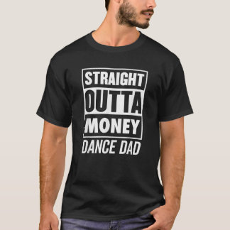 Camiseta Mens Diretos Fora do Dinheiro Pai Melhor Papá Chr
