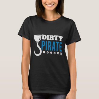 Camiseta Mens dirty pirate freebooter caribbean sea thief