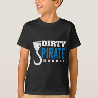 Camiseta Mens dirty pirate freebooter caribbean sea thief