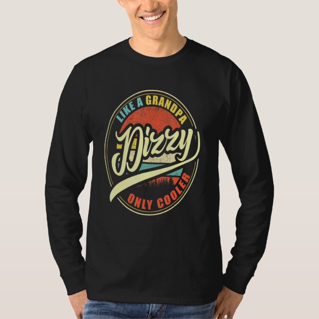 Camiseta Mens Dizzy Como Um Avô Só Mais Fresco (Frente)