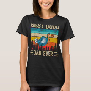 Camiseta Mens Dodo Bird Vintage Melhor Pai De Dodo Nunca Pa
