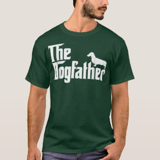 Camiseta Mens Dogdad Dachshund Engraçado Dia Do Pai Para