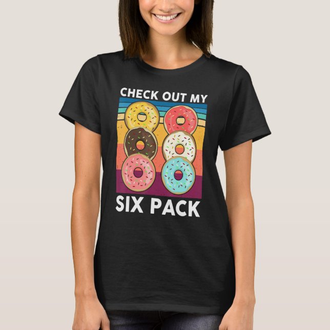 Camiseta Mens Donu Vejam Meu Pacote Seis De Noz Ba (Frente)