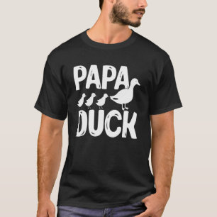 Camiseta Mens Duck Patos Papa Pato