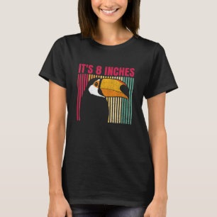 Camiseta Mens É 8 Polegadas para um Pássaro Turiano