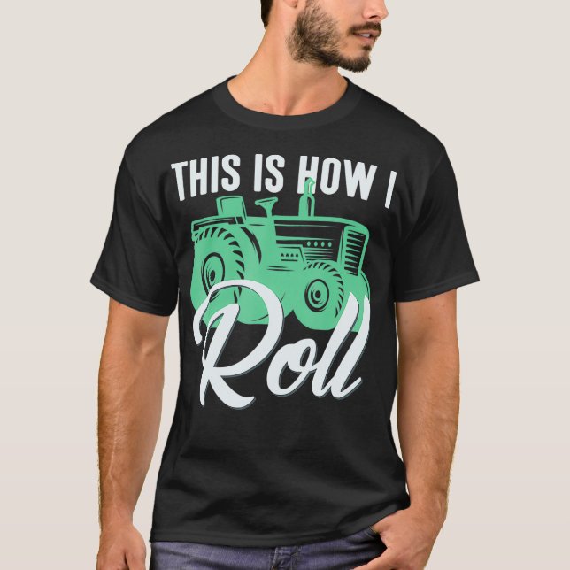 Camiseta Mens, É Assim Que Eu Envolvo Farmação Engraçada. (Frente)