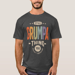 Camiseta Mens É um Grumpa Engraçado Pai Avô