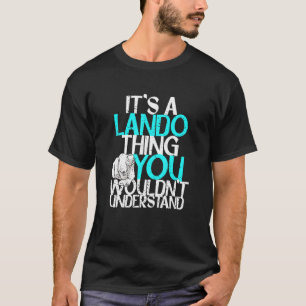 Camiseta Mens é uma coisa de Lando que você não entenderia