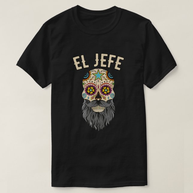 Camiseta Mens El Jefe Homens o Chefe Dão de Açúcar (Frente do Design)