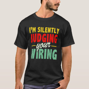 Camiseta Mens Eletrico, estou a julgar o teu Wiri.