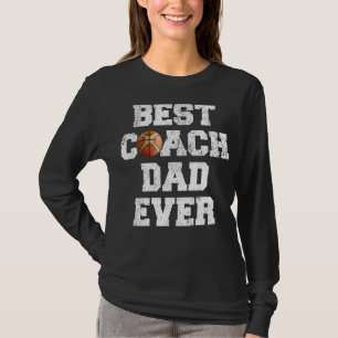 Camiseta Mens Em Perda Vintage Melhor Pai De Treinador Netb