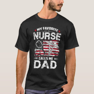 Camiseta Mens Enfermeira 365 Minha Enfermeira Favorita Me C