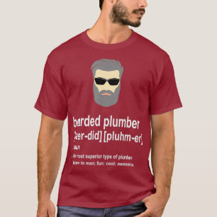 Camiseta Mens Engraçada Cinza Barba Arrumadora Presente pa