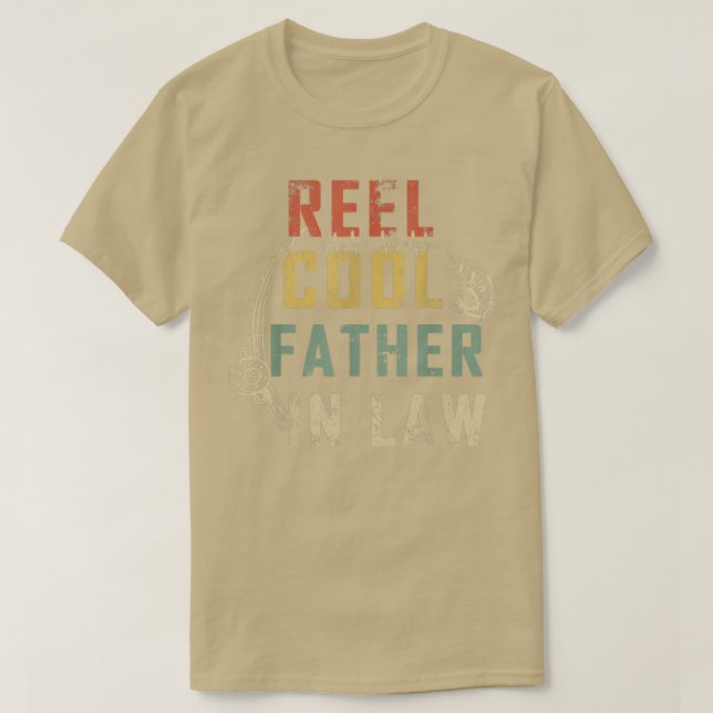 Camiseta Mens Engraçado Dia de os pais Reel Legal Padre Na  (Frente do Design)