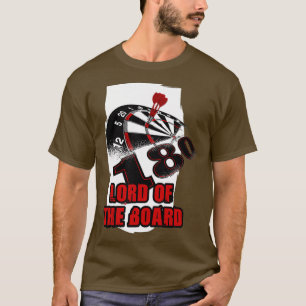 Camiseta Mens Engraçado diz com dartboard para dardo