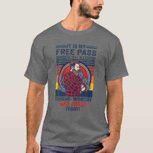 Camiseta Mens Engraçado Minha Passagem Livre Para Dizer Pi