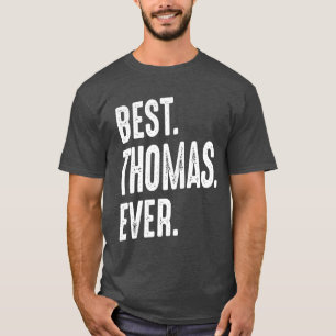Camiseta Mens Engraçado Nome Personalizado Thomas