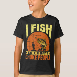 Camiseta Mens Engraçado Pesca Cita Piada Sarcasmo