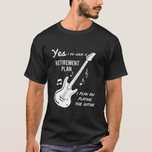 Camiseta Mens Engraçado Sim eu tenho um plano de aposentado