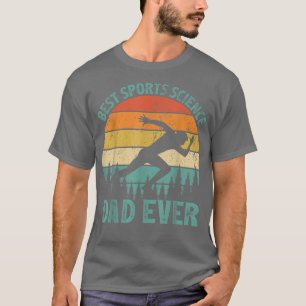 Camiseta Mens Engraçado Vintage Melhor Pai De Ciências Espo