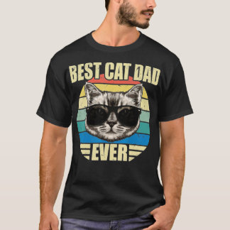 Camiseta Mens Engraçado Vintage Pai Tee Dia de os pais