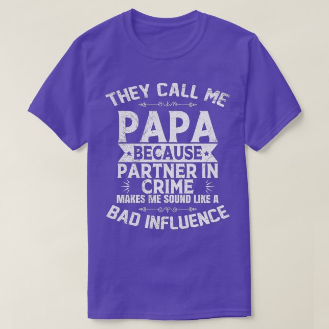 Camiseta Mens Engraçado Vovô Oferece Ao Papai Parceiro Em C (Frente do Design)