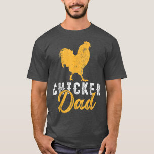 Camiseta Mens Engraçados Farmer De Galinhas Retron Melhor P
