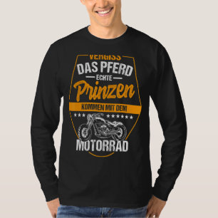Camiseta Mens Esqueçam O Cavalo Um Príncipe Real Vem Com O
