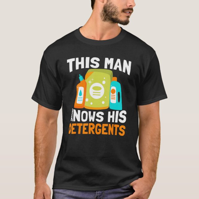 Camiseta Mens Este Homem Conhece A Custódia Da Escola Dos D (Frente)