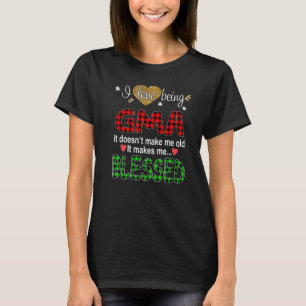 Camiseta Mens Eu Adoro Ser Gma Christmas Red Caro