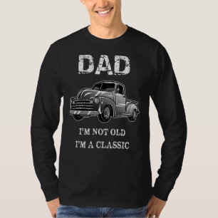 Camiseta Mens, eu não sou velho, sou um clássico carro clás