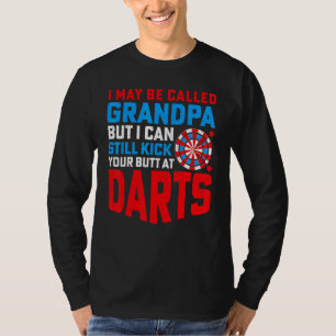 Camiseta Mens Eu Posso Ser Chamado Darts Avô Dart Gr